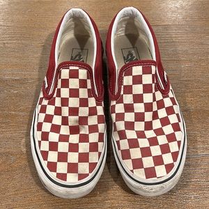 Vans checker women’s size 8.